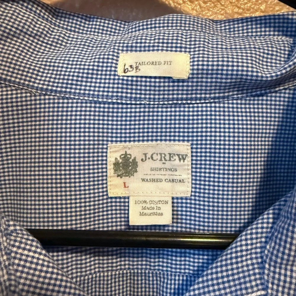 J.Crew men's casual button-down shirt